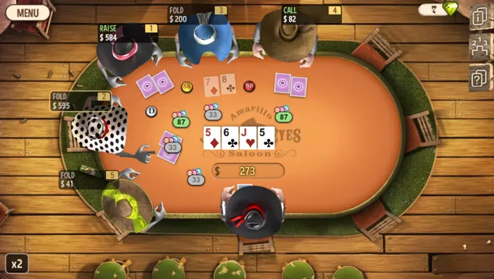 Governor of Poker 2 - HOLDEM android App screenshot 1