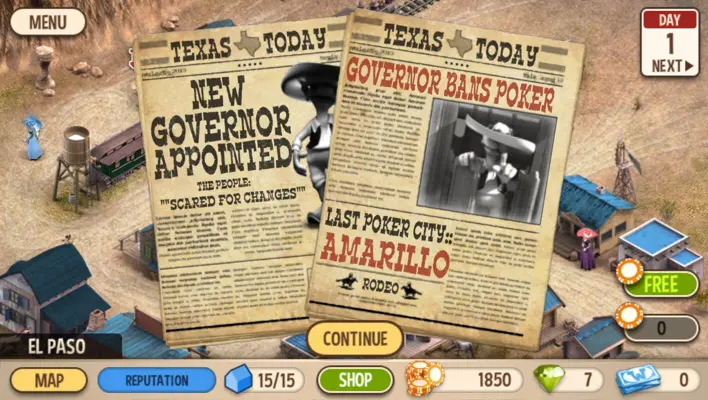 Governor of Poker 2 - HOLDEM android App screenshot 2